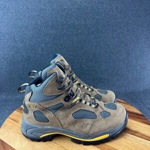 Vasque Breeze GTX 7462 Mens 9M Hiking Boots Brown Grey Gore-Tex Waterproof Mid